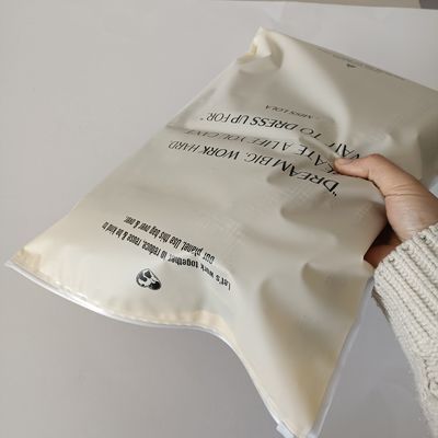 Impresión en grabado Bolsa de plástico con cremallera para embalaje de prendas de vestir Logotipo personalizado e impermeable