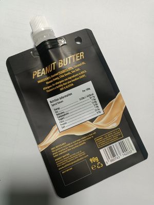Seguridad garantizada Bolsa con boquilla transparente PET/VMPET/PE personalizada para almacenamiento de jugo superior