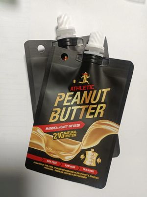 Seguridad garantizada Bolsa con boquilla transparente PET/VMPET/PE personalizada para almacenamiento de jugo superior
