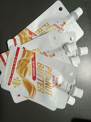 Seguridad garantizada Bolsa con boquilla transparente PET/VMPET/PE personalizada para almacenamiento de jugo superior