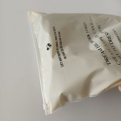 Impresión en grabado Bolsa de plástico con cremallera para embalaje de prendas de vestir Logotipo personalizado e impermeable