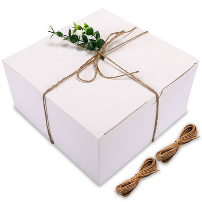 Caja de regalo de papel para aniversarios cumpleaños y bodas