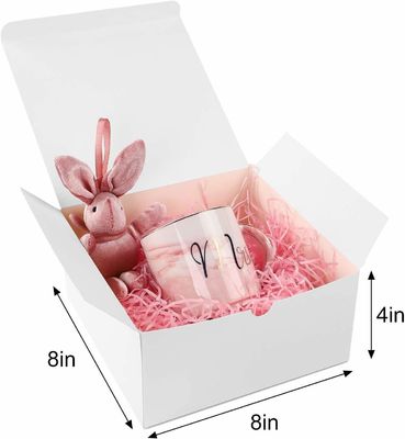 Caja de regalo de papel para aniversarios cumpleaños y bodas