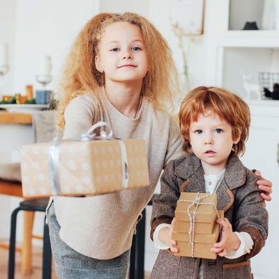 Caja de regalo de papel para aniversarios cumpleaños y bodas