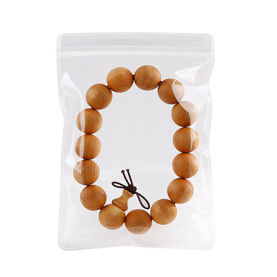Bolsas de joyería pequeñas con logotipo personalizado Bolsas de pendientes de plástico transparentes gruesas