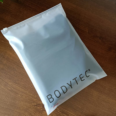 Bolsa de plástico con cremallera para ropa con cremallera congelada