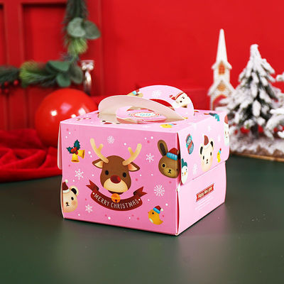 Vender 4 6 8 10 12 14 pulgadas Alibaba hornear alimentos galletas postre bolos de caja con mango