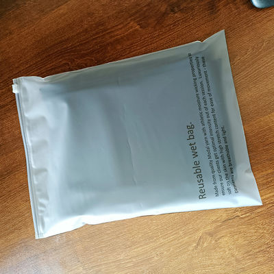 Bolsa de plástico con cremallera para ropa con cremallera congelada