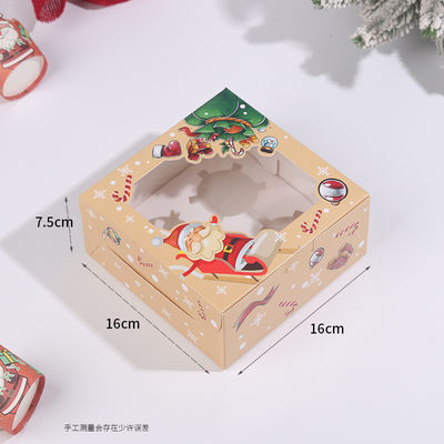 Pastelería personalizada galletas de postres cajas de pasteles con ventana