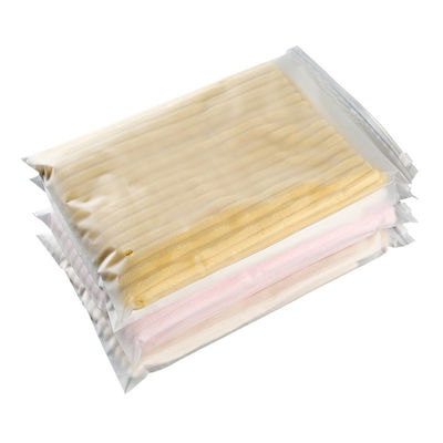 LDPE CPE/EVA/PVC Ecológico Cerradura con cremallera Ropa Bolsa con cremallera de plástico con orificio de ventilación