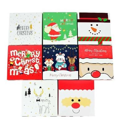 Decoración de Navidad Cajas de embalaje de regalo de dulces de chocolate ideales para sus regalos navideños