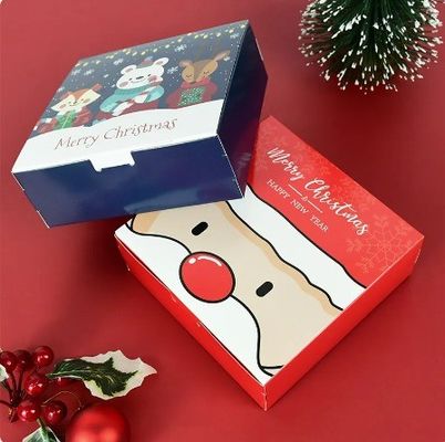 Decoración de Navidad Cajas de embalaje de regalo de dulces de chocolate ideales para sus regalos navideños