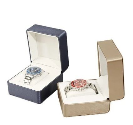 Logotipo personalizado de cartón caja de relojes vacía para joyería caja de paquetes embalaje de papel