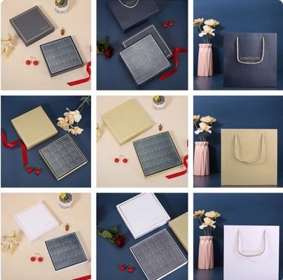 Personaliza Valentines Dulces Caramelos Envases de cajas pequeñas de chocolate con cierre magnético