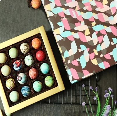 Personaliza Valentines Dulces Caramelos Envases de cajas pequeñas de chocolate con cierre magnético